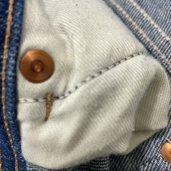 Vintage levis straight leg  blue made in USA 38 - Picture 7 of 14